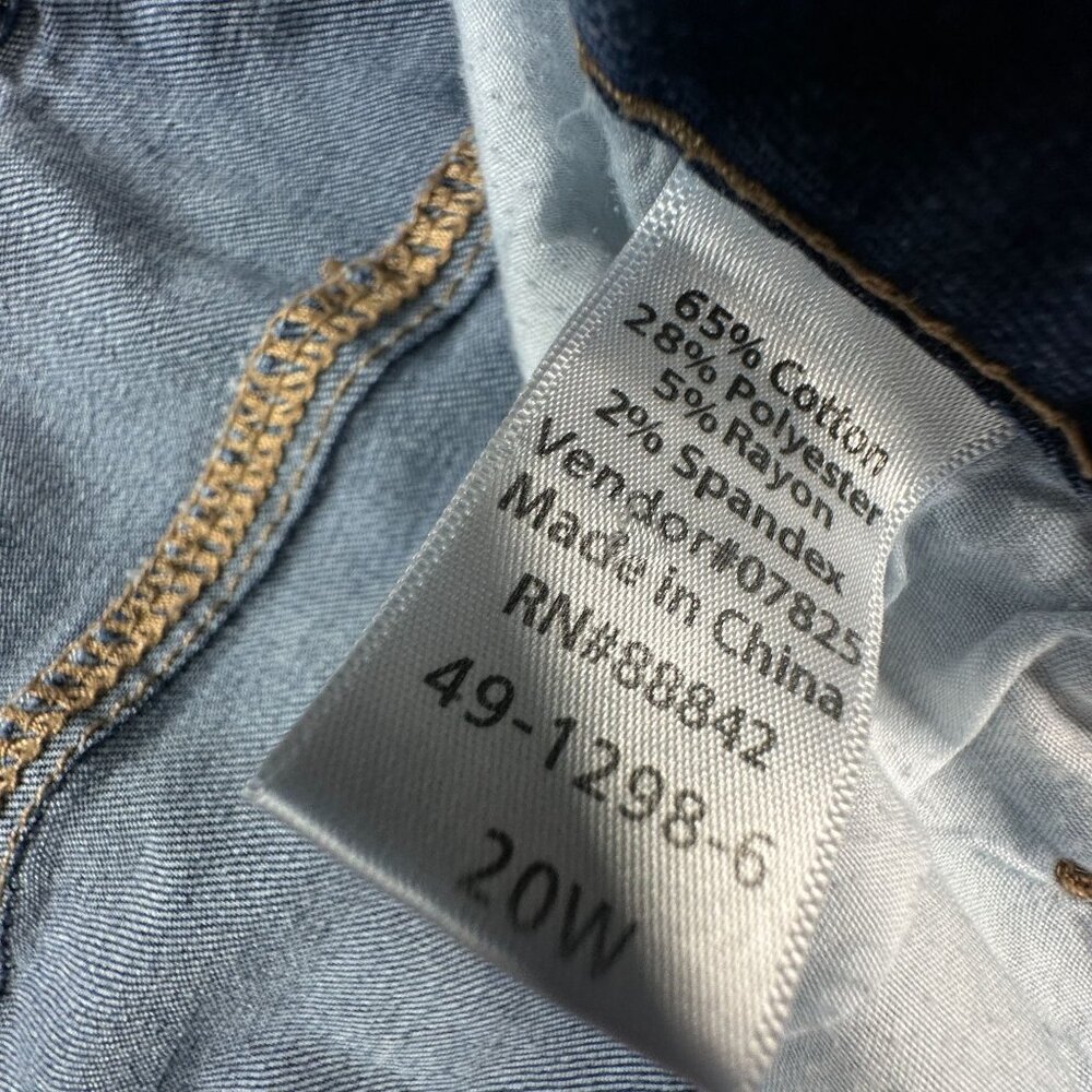 Women Within Blue Jeans Size 20W - Picture 7 of 9